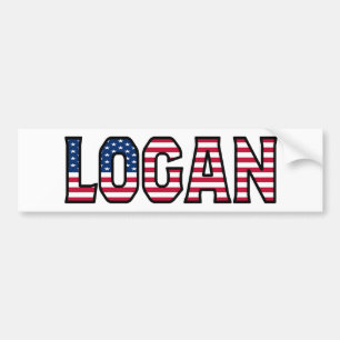 Logan Namn Vorname USA Aufkleber Sticker Auto Bildekal