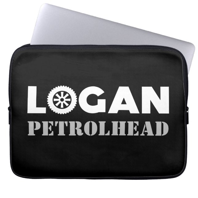 Logan Petrolhead Laptop Fodral (Framsidan)
