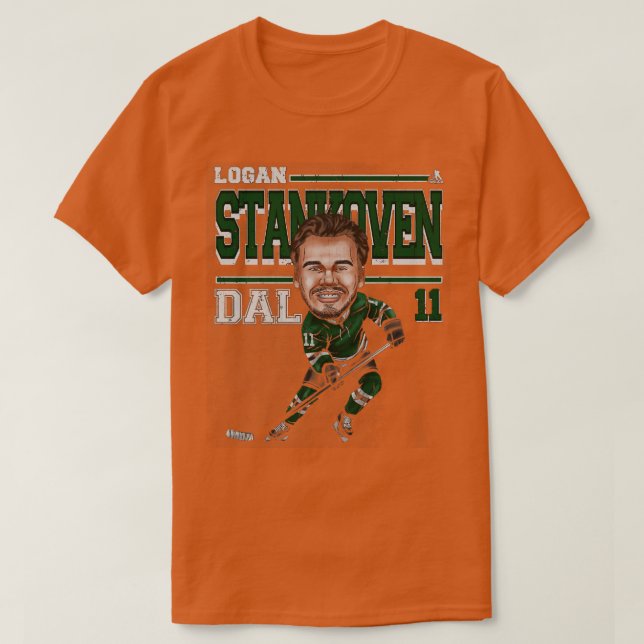 Logan Stankoven Dallas toon TShirt 1 T Shirt (Design framsida)