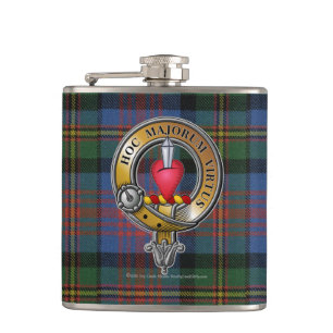 Logan Tartan & Badge Fickplunta