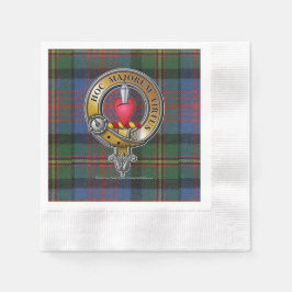Logan Tartan & Badge Pappersservett