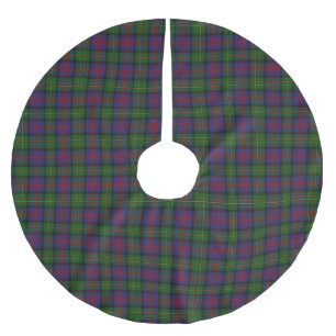 Logan Tartan Play Träd Skirt Julgransmatta Borstad Polyester