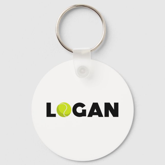 Logan Tennis Nyckelring (Framsida)
