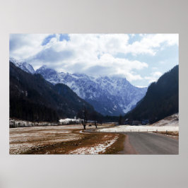 Logar valley i Slovenien Poster