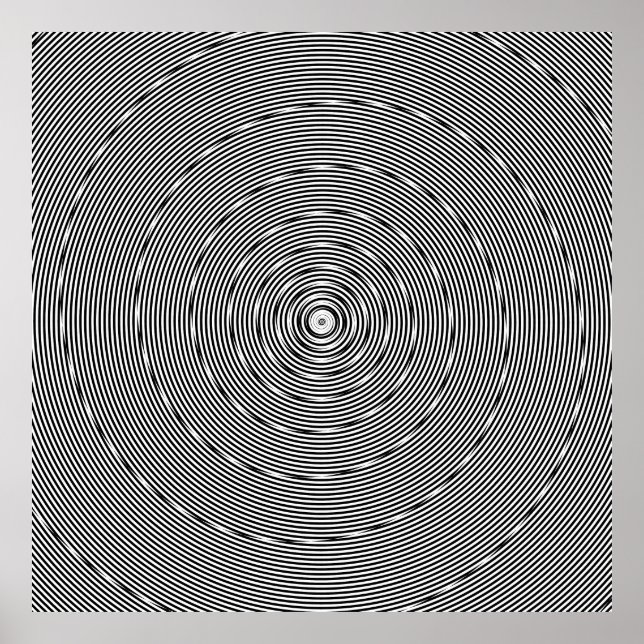 Logarithmic and Linear Spiral combo var 2 Poster (Framsidan)