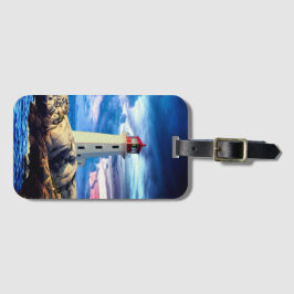 Logaritm med Affärskort-plats Bagagebricka