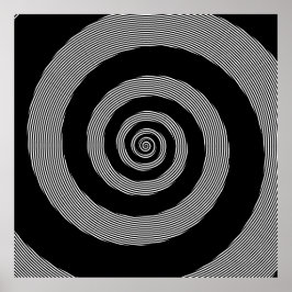 Logaritmisk spiral över linjär spiral poster
