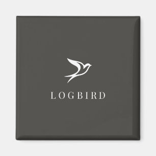 LOGBIRD — Fyrkantig Magnet
