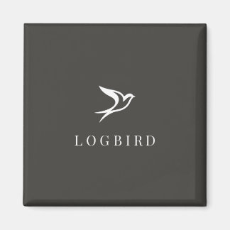 LOGBIRD — Fyrkantig Magnet