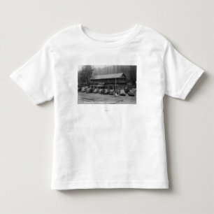 Loge för bäck för Yosemite nationalparkbjörn Tee Shirt