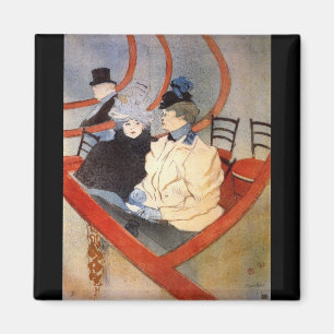 Logen 2 vid Toulouse-Lautrec Magnet