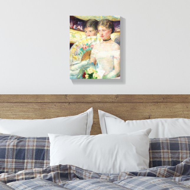 Logen av Mary Cassatt Canvastryck (Insitu (sovrum))