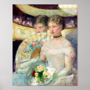 Logen av Mary Cassatt Poster