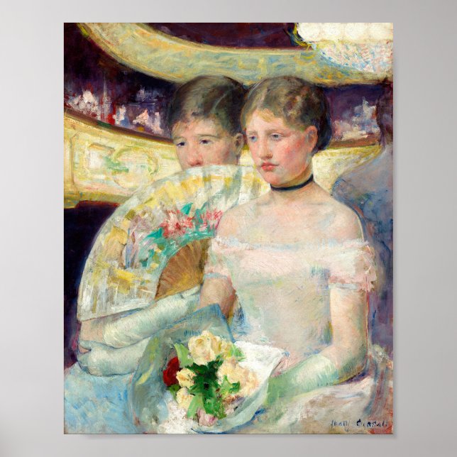 Logen av Mary Cassatt Poster (Framsidan)