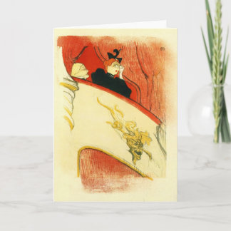 Logen med en guldmas vid Toulouse-Lautrec Kort