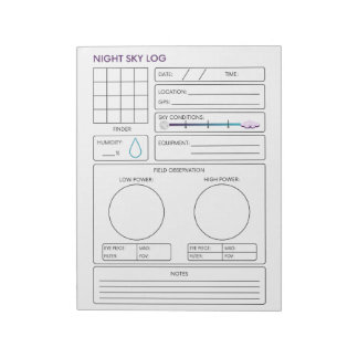 Logg i Himlar Anteckningsblock