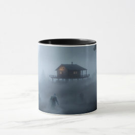 Logga Cabin från det hemsökta Sjö Mugg