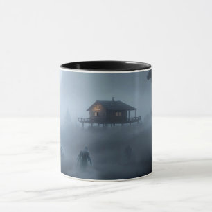 Logga Cabin från det hemsökta Sjö Mugg