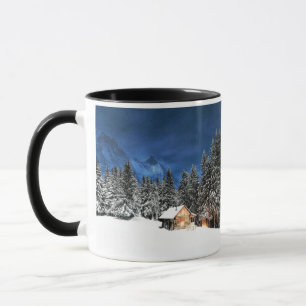 Logga Cabin Mountain View Mugg