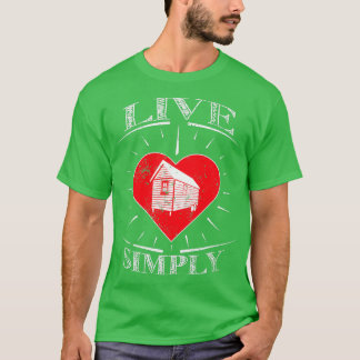 Logga Cabin Shirt Live-gåvor till små hus T