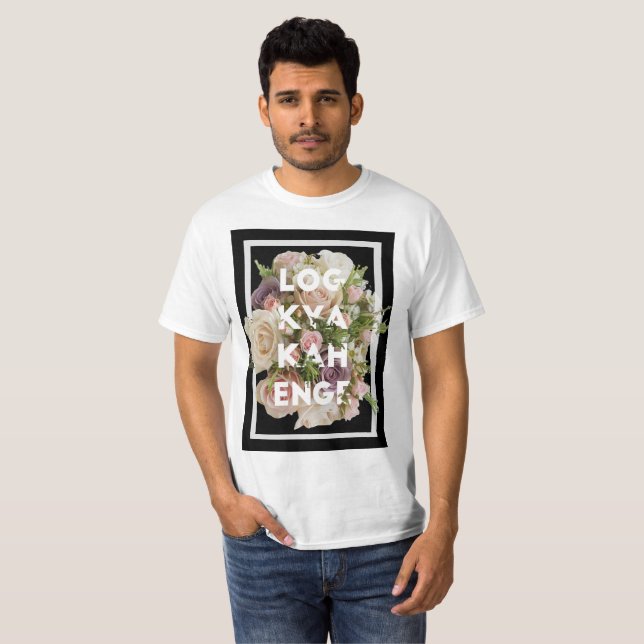Logga den Kya Kahenge T-tröja Tee Shirt (Hel framsida)
