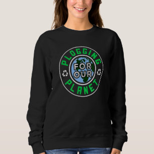 Logga för vår planet t shirt