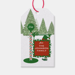 Logga från Family God jul till Gift Märkre Presentetikett