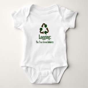 Logga: Grön bransch T Shirt