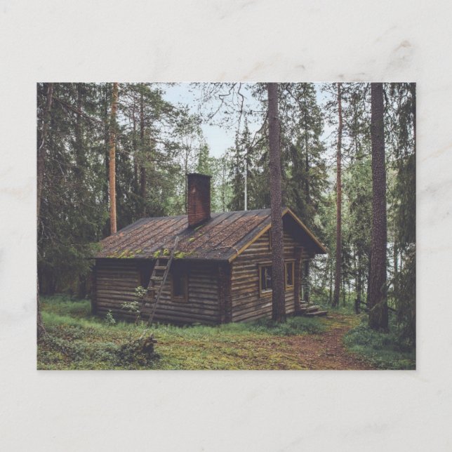 Logga i vykort för skogen (Framsida)