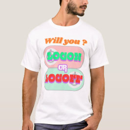 Logga in eller Logga ut Arbetar hårt på Datorer T Shirt