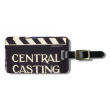 Logga in på engelska CENTRAL CASTING Luggage Tag