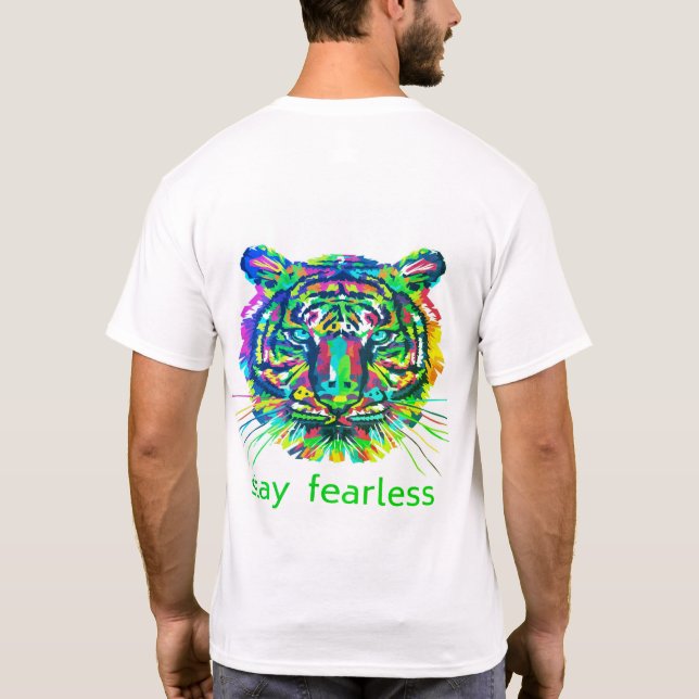 Logga in till hjärtat t shirt (Baksida)