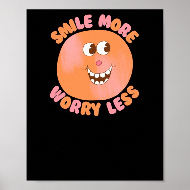 Logga mer, oroa dig mindre  poster (Framsidan)