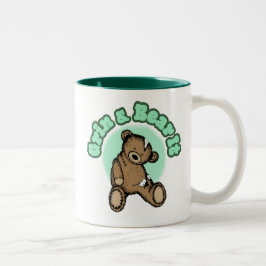Logga och stå ut tvåtons kaffemugg