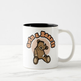 Logga och stå ut tvåtons kaffemugg