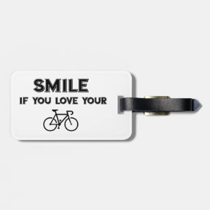 Logga om du älskar din cykel bagagebricka