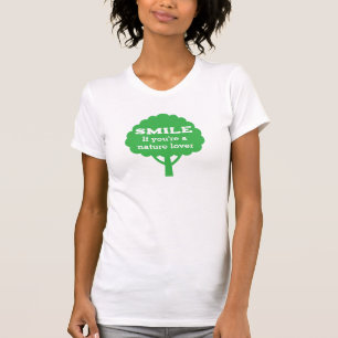 Logga om du är en naturälskare t shirt
