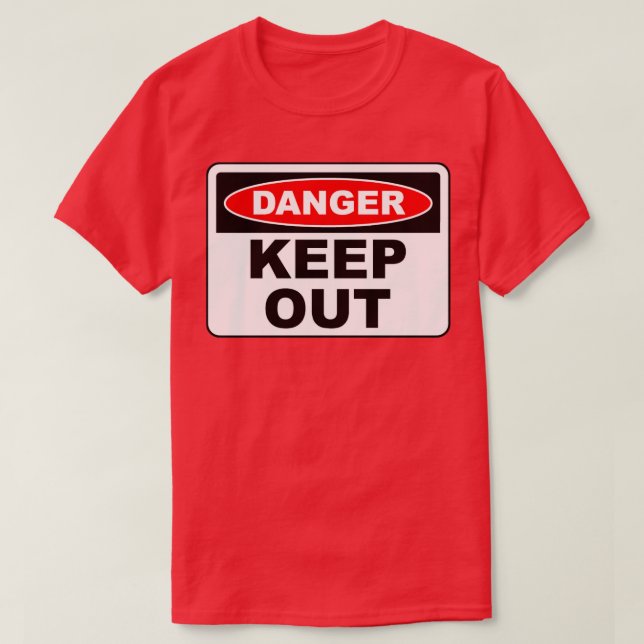 Logga ut från Behålla T Shirt (Design framsida)
