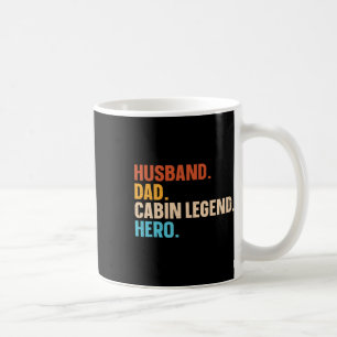 Loggad Ut Stuga Design För Ditt Log Cabin Hus Kaffemugg