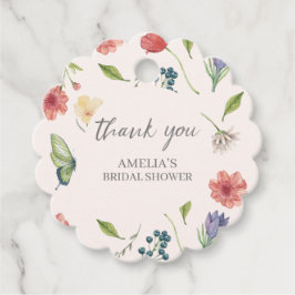 Loggbok för Wildblomma, babyskor och presentkort Gåvor Etiketter