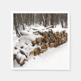 Loggcirkel i Skogen Pappra blöjor Pappersservett