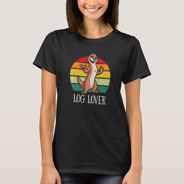 Loggdjur utanför havssjöfart t shirt (Framsida)