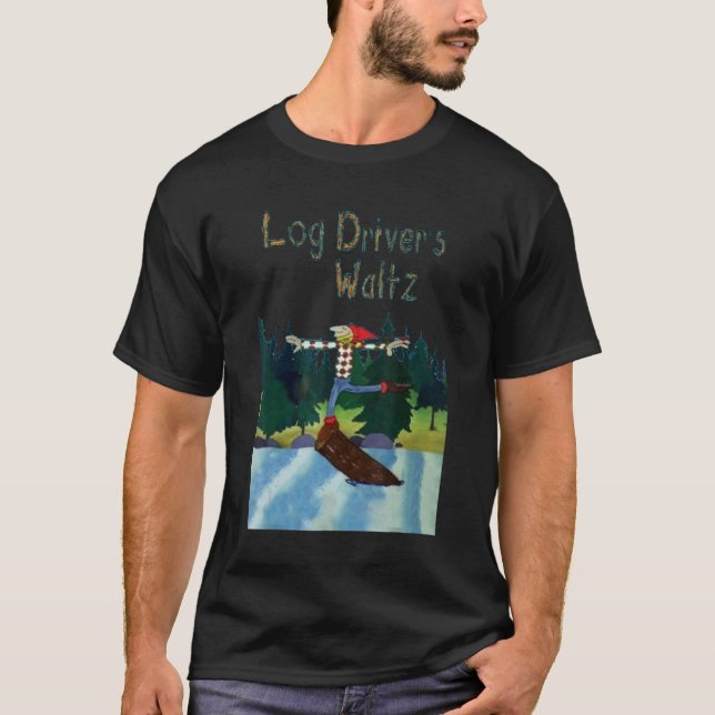 Loggdrivrutiner Waltz T Shirt (Framsida)