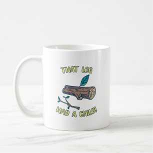 Loggen hade ett barnnummer kaffemugg