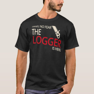 Logger Estimmer Arborist Logger Träd Trimmer T Shirt