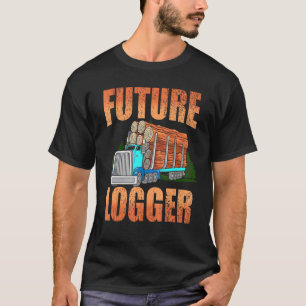 Logger Lumberjack Wood Cutter Logging Sawmi T Shirt