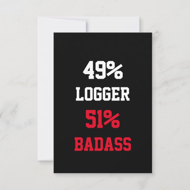 Logger Superkort Kort (Framsida)