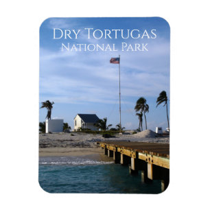 Loggerhead Nyckel Dock, Tortugas nationalpark Magnet