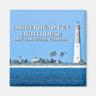 Loggerhead Nyckel fyr, Florida Magnet
