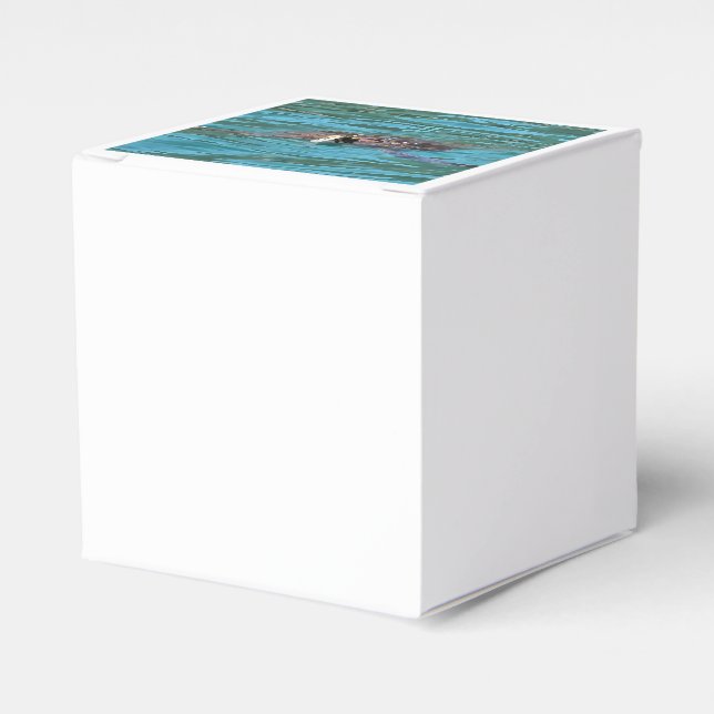 Loggerhead Sea Turtle Wildlife Art Presentaskar (Framsidan Sidan)